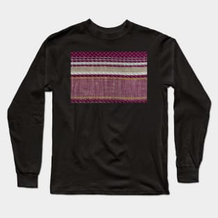 Multi color fabric texture samples Long Sleeve T-Shirt